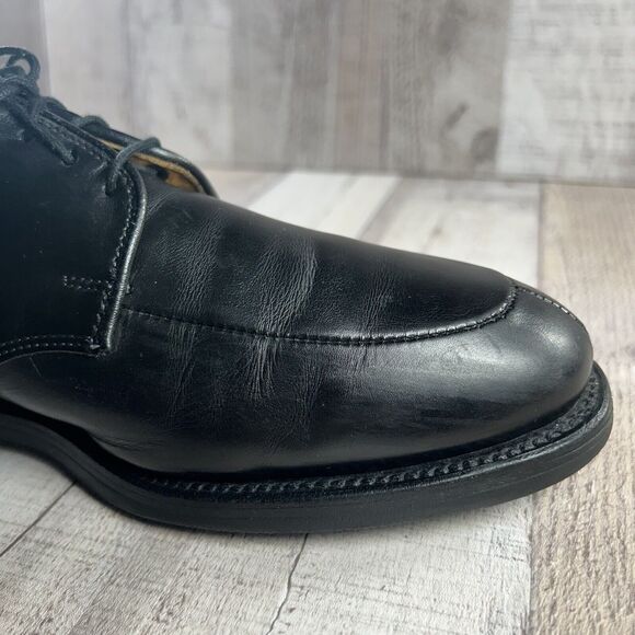 Allen Edmonds Kennett Men's Oxford Split Toe Derby Leather Black Size 9 D 9504 - Picture 15 of 16